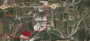 Ubicación de la nueva parcela para el depósito de residuos verdes a jardineros locales
