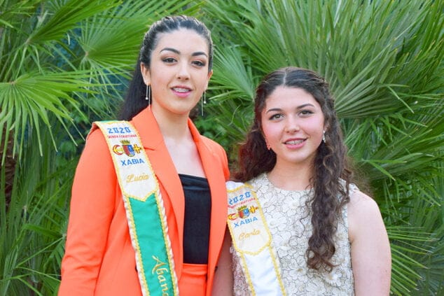 Imagen: Abanderadas Mora y Cristiana 2022