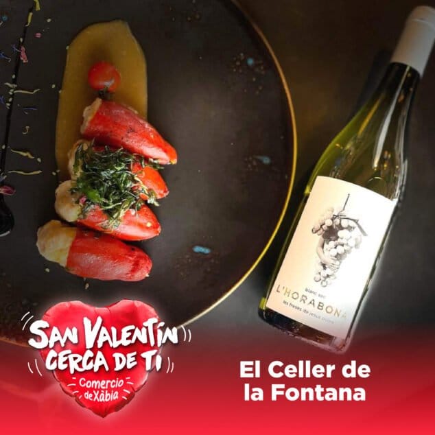 Imagen: Campaña de San Valentín de los comerciantes de Xàbia