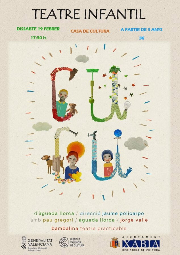Imagen: Cartel de la obra de teatro infantil Cucu