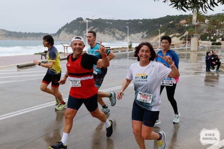 Corredores en los 5 km de la Volta a Peu