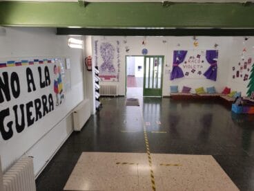 Hall del CEIP Mediterrània