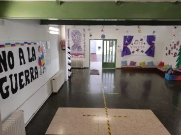 Hall del CEIP Mediterrània