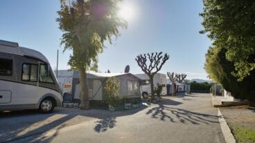 Parcelas amplias muy soleadas en Camping Javea