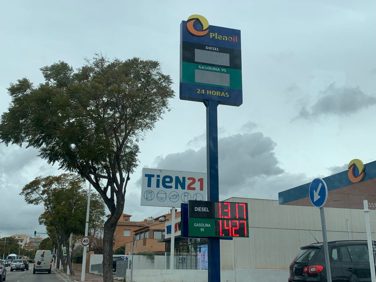 Gasolinera más barata. Precio del combustible el viernes 25 de febrero de 2022