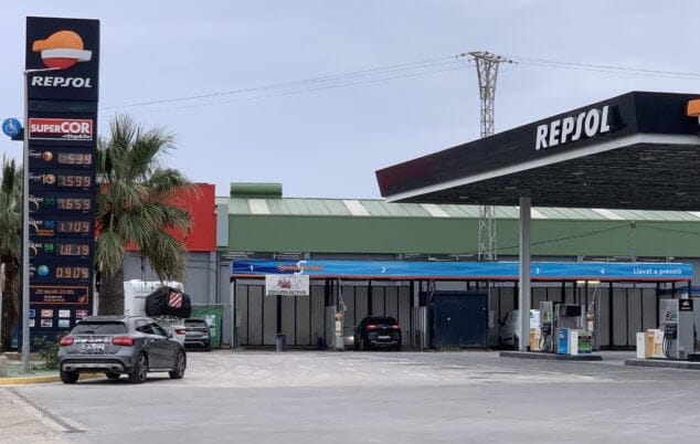 Imagen: Precio del combustible el viernes 25 de febrero de 2022