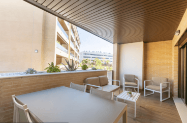 Terraza exterior del apartamento de Jávea de Quality Rent a Villa