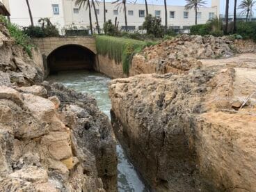 Antiguo puente en la Cala del Ministre
