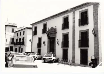 Ayuntamiento de Jávea en 1984. Foto: Segarra