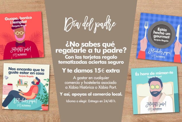 Imagen: Campaña del Día del Padre en Xàbia