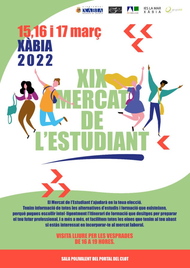 Imagen: Cartel del Mercat de l'estudiant