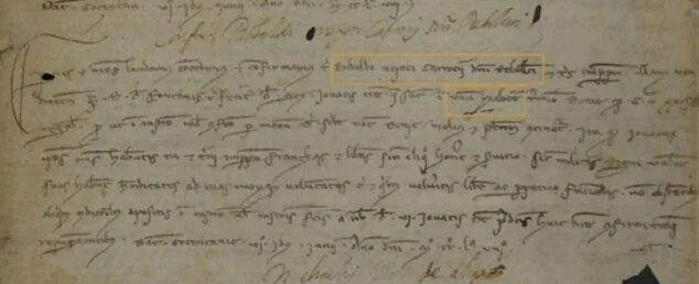 Imagen: Documento que refleja el nombre más antiguo otorgado a Jávea (Yxabee)