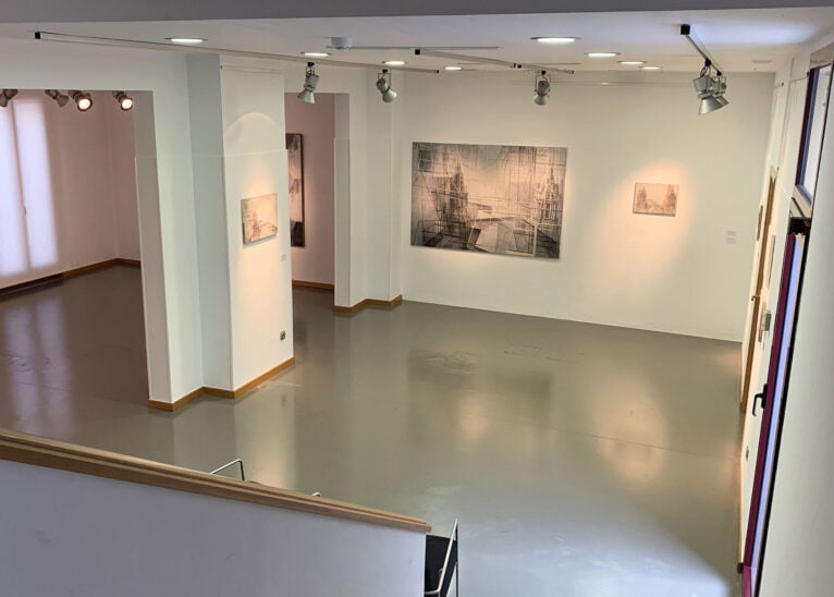 Sala de exposiciones en el centro de Jávea, el Centre d'Art Ca Lambert