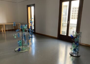 Sala de exposiciones en el Centre d’Art Ca Lambert de Jávea