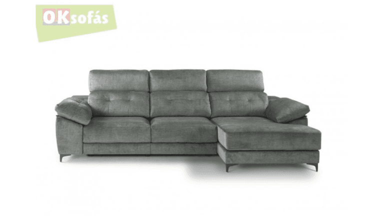 Sofá con asientos extraíbles convertible en cama