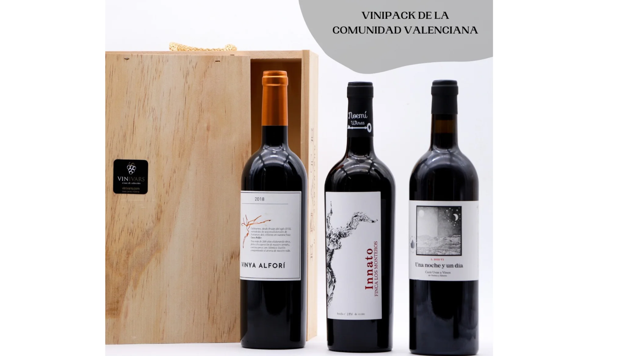 Vinipack de la Comunidad Valenciana con Vinivars