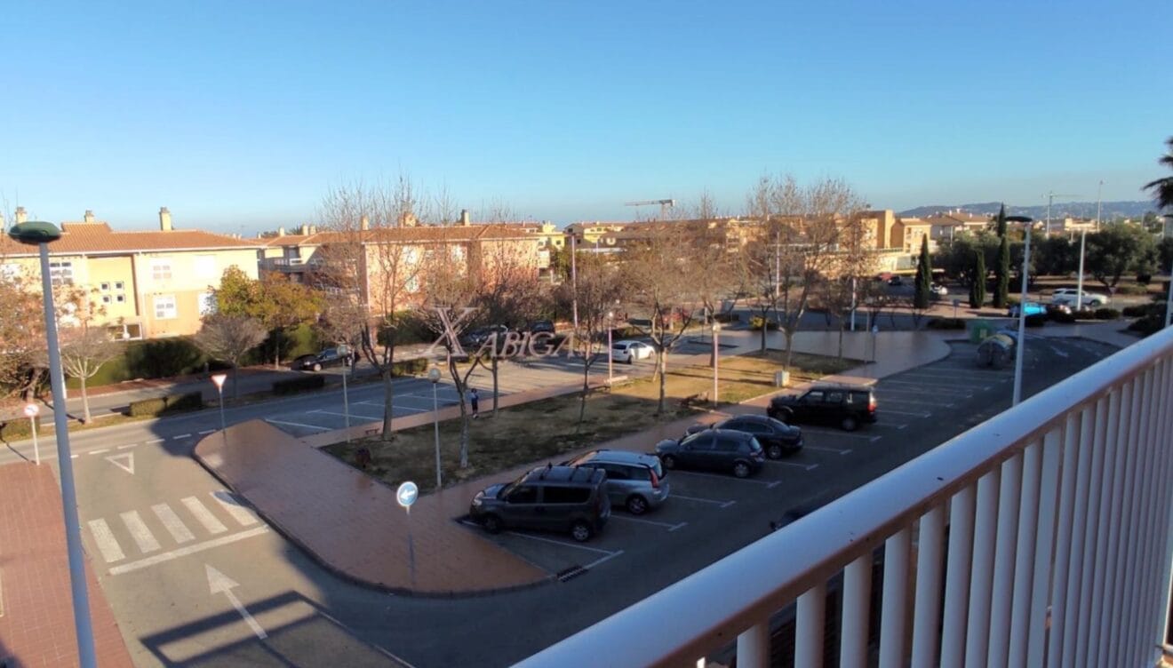 Vistas desde el balcón del apartamento en venta en Jávea