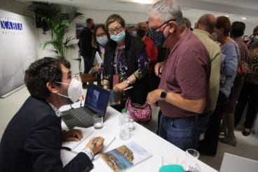 Firma de libros de David Gutiérrez