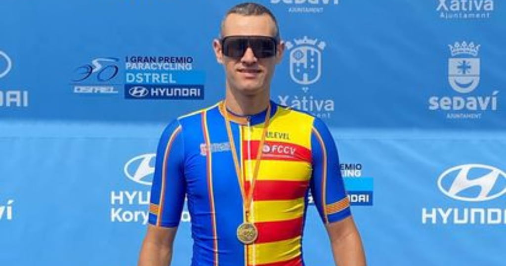 Pablo Ivars, ciclista de Xàbia