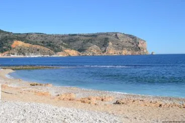 Playa del Primer Montañar de Xàbia