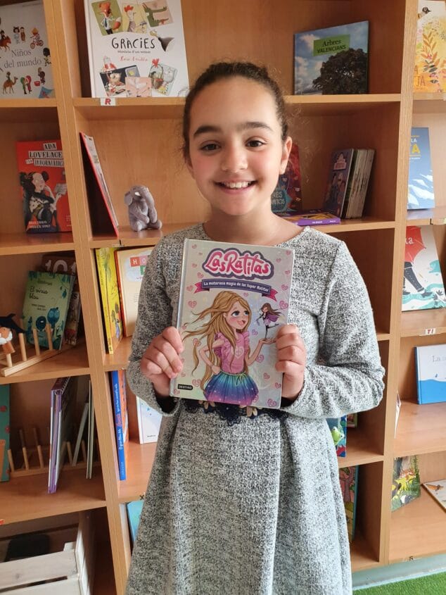 Imagen: Rania y su lectura