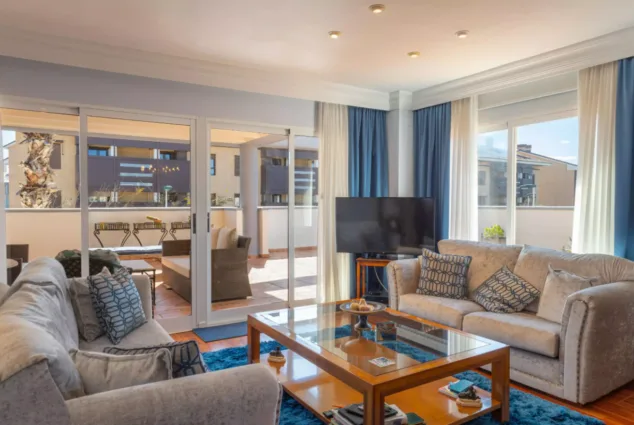 Imagen: Salón del apartamento con dos sofás