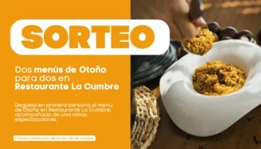 Sorteazo de otoño en Restaurante La Cumbre