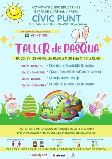 Taller de Pascua en el Civic Punt