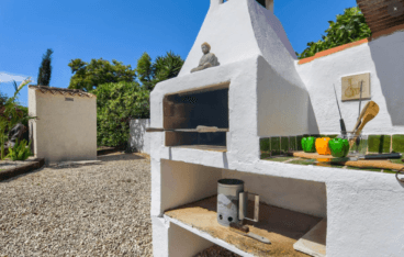 Zona de barbacoa exterior