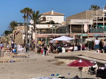 Zona de Punta del Arenal el domingo de Pascua (17-4-22)