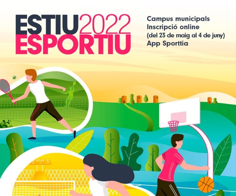 Cartel Campus de Verano Xàbia