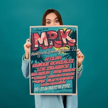 Cartel de artistas del Montgorock Xàbia Festival 2022