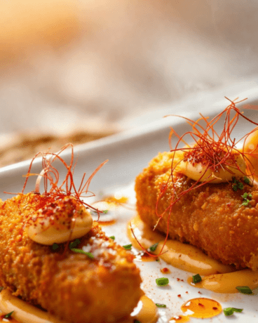 Croquetas de gamba roja de Xàbia