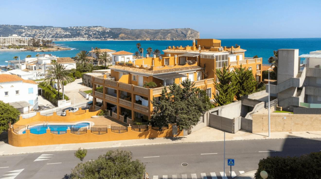 El apartamento junto al mar en venta en Jávea