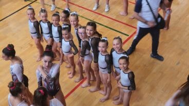 Gimnastas del CD Montgó Xàbia