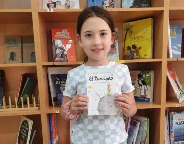 Laura Torán con su lectura