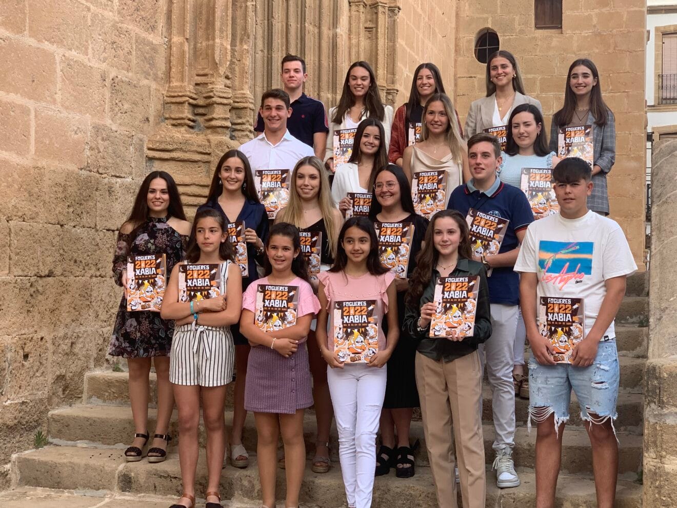 Máximos representantes de las fiestas de Fogueres