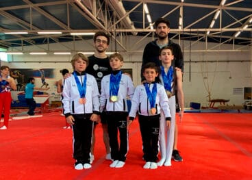 Representantes del CD Montgó-Xàbia en Antares Valencia