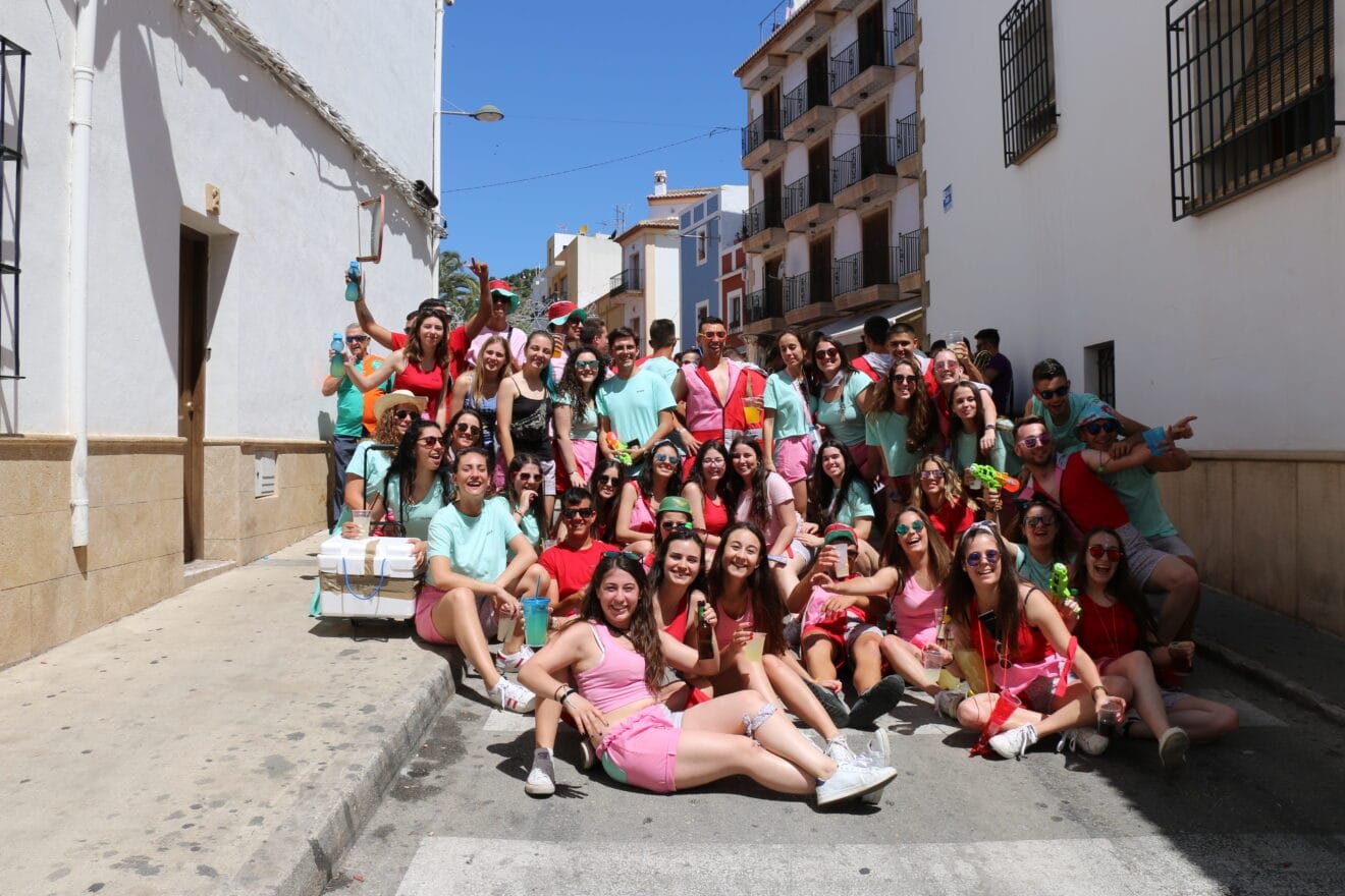 Una Quintà en el desfile