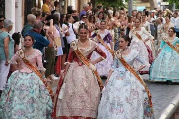 2º damas de las quintàs 2020, 2021 y 2022