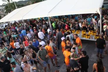 Ambiente en el baret de bous de Fogueres 2022