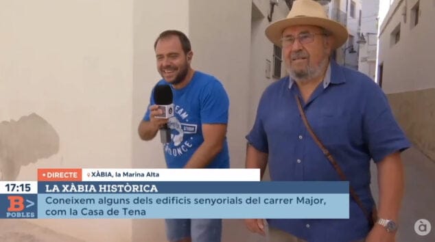 Imagen: Antonio Espinós habla de Xàbia Histórica en À Punt