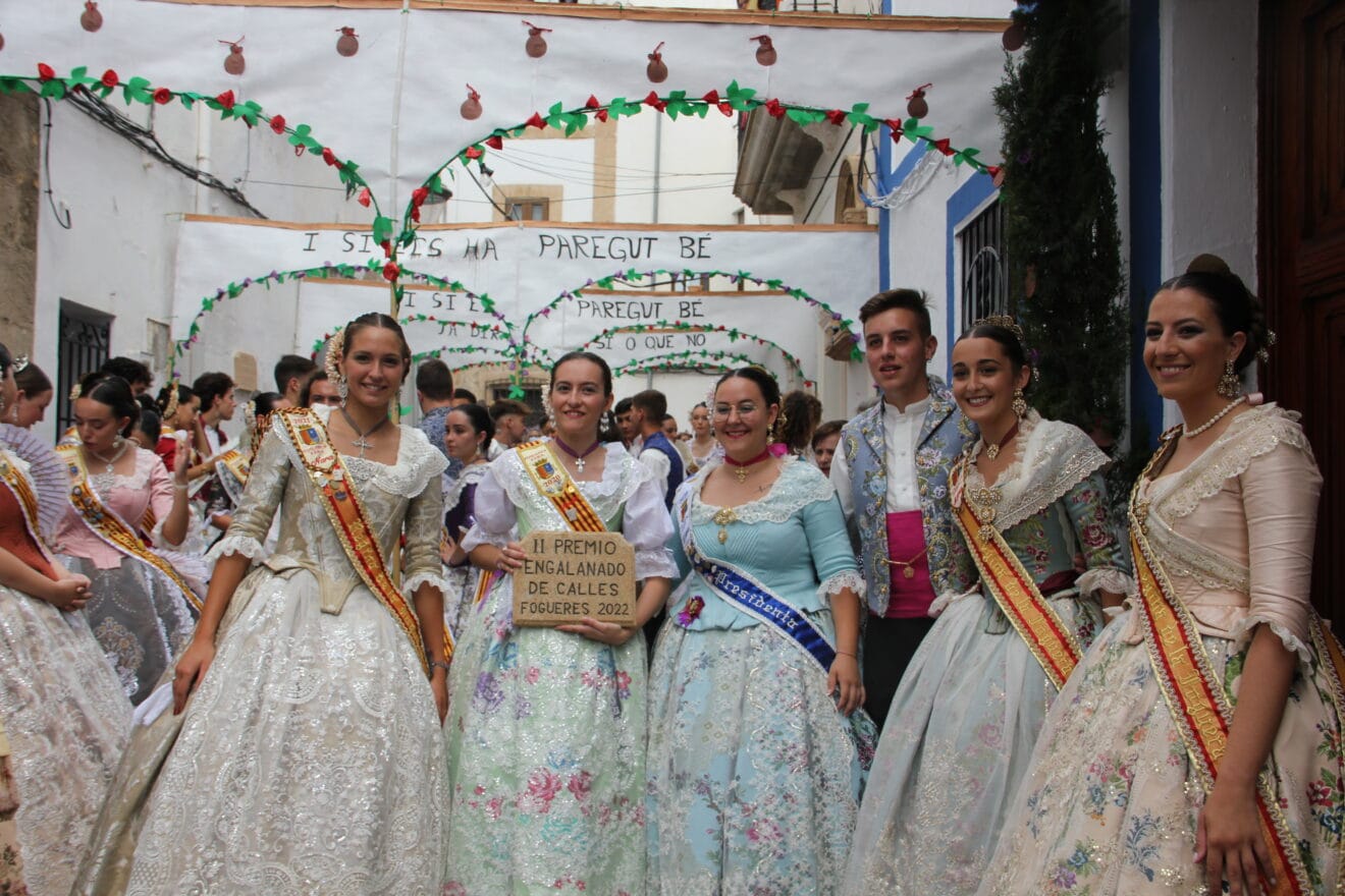 Cargos de fiestas en la Calle Sant Cristòfol