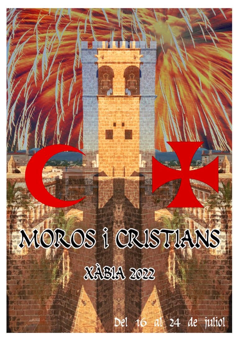 Cartel Moros i Cristians, Xàbia 2022
