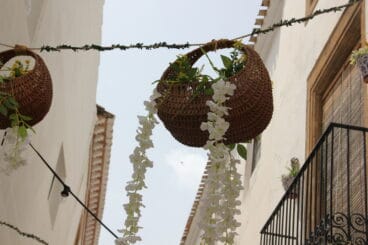 Decoración de la calle Sant Josep