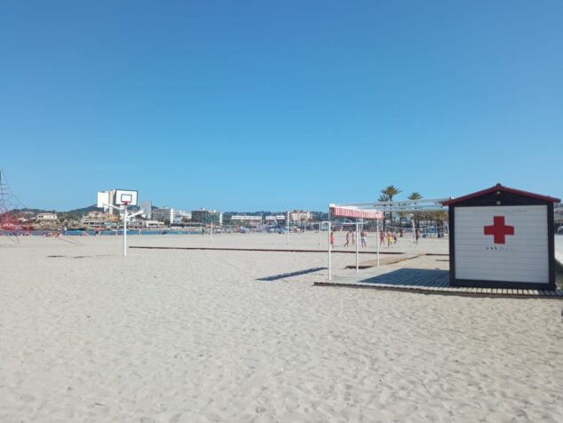 Imagen: Playa del Arenal de Xàbia