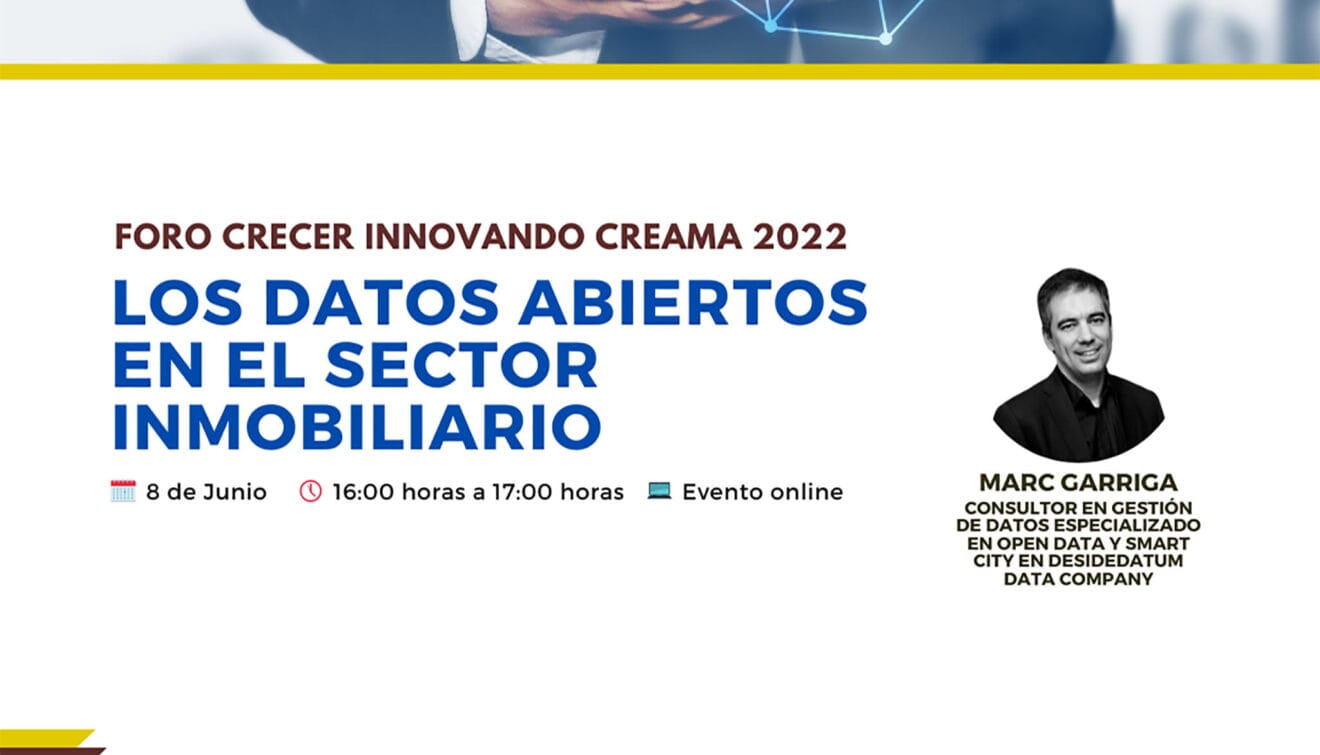 Los datos abiertos en el sector inmobiliario