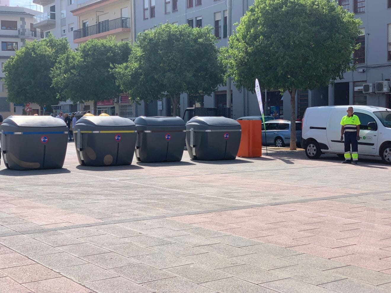 Nuevos contenedores del servicio de recogida de residuos Xàbia