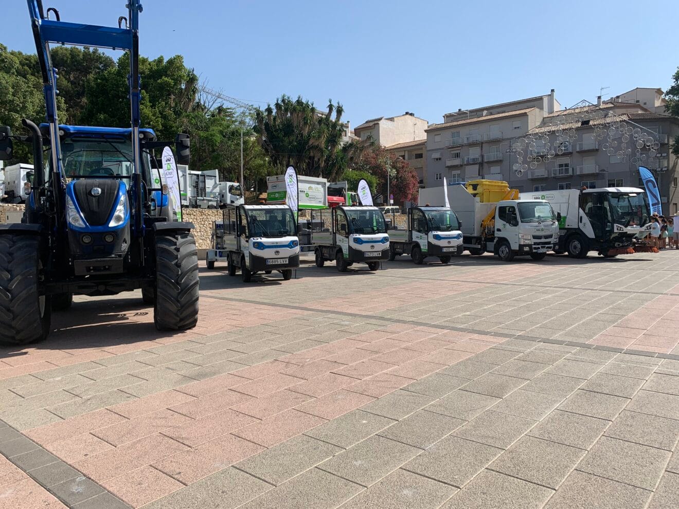 Nuevos vehículos del servicio de limpieza de Xàbia