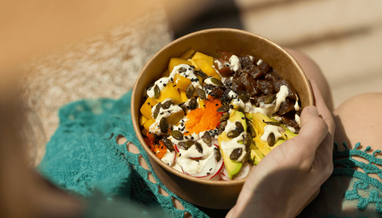 Pide para llevar tu poke bowl saludable en Jávea